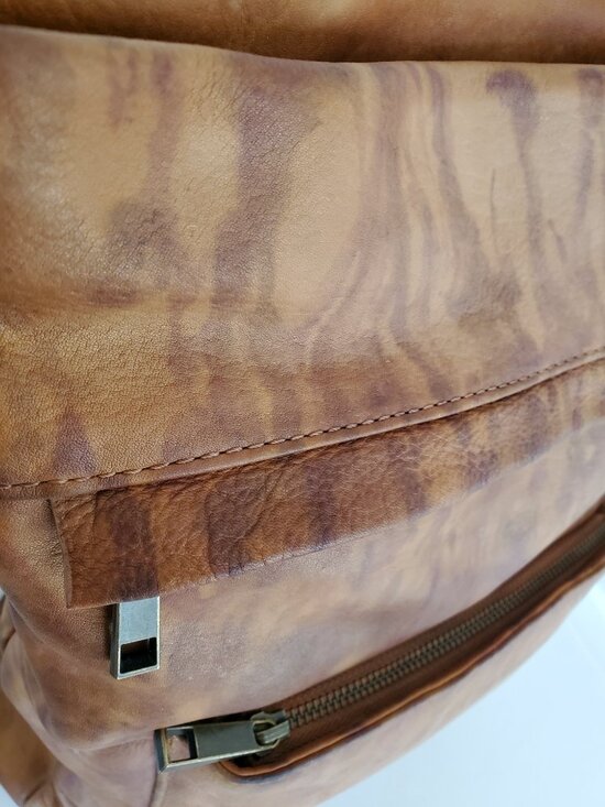 Aspen backpack messenger bag purse tan brown beige unisex travel carryon cowgirl main image 9
